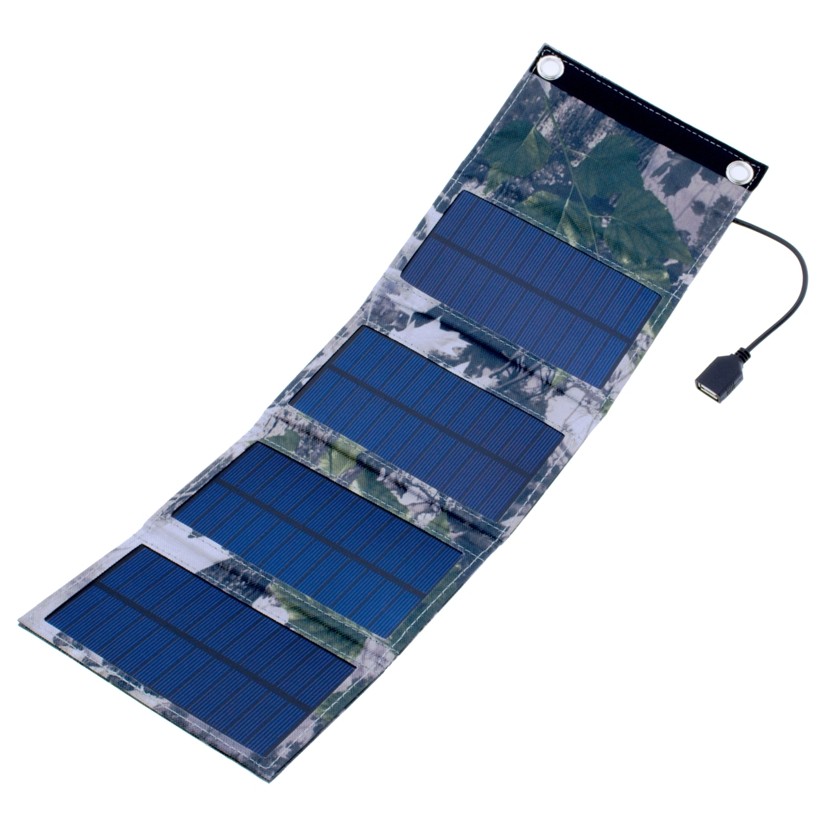 Solar panel 6W, USB 5V, 1.2A, ES-4